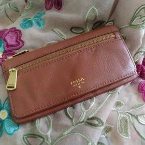 Leather Fossil Wallet